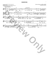 Hound Dog piano sheet music cover